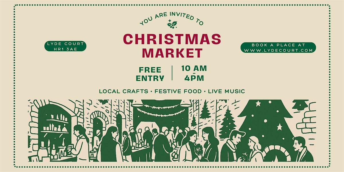 Christmas Market at Lyde Court