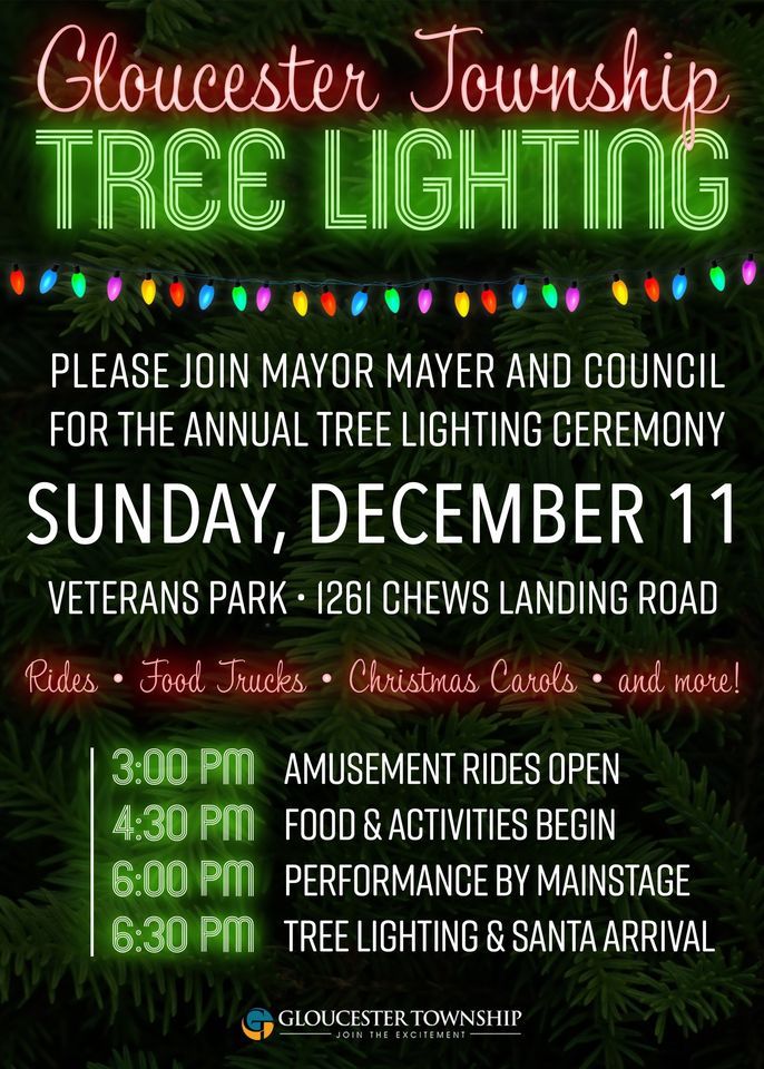 Annual Tree Lighting 1261 Chews Landing Rd, Clementon, NJ 080212807, United States, Runnemede