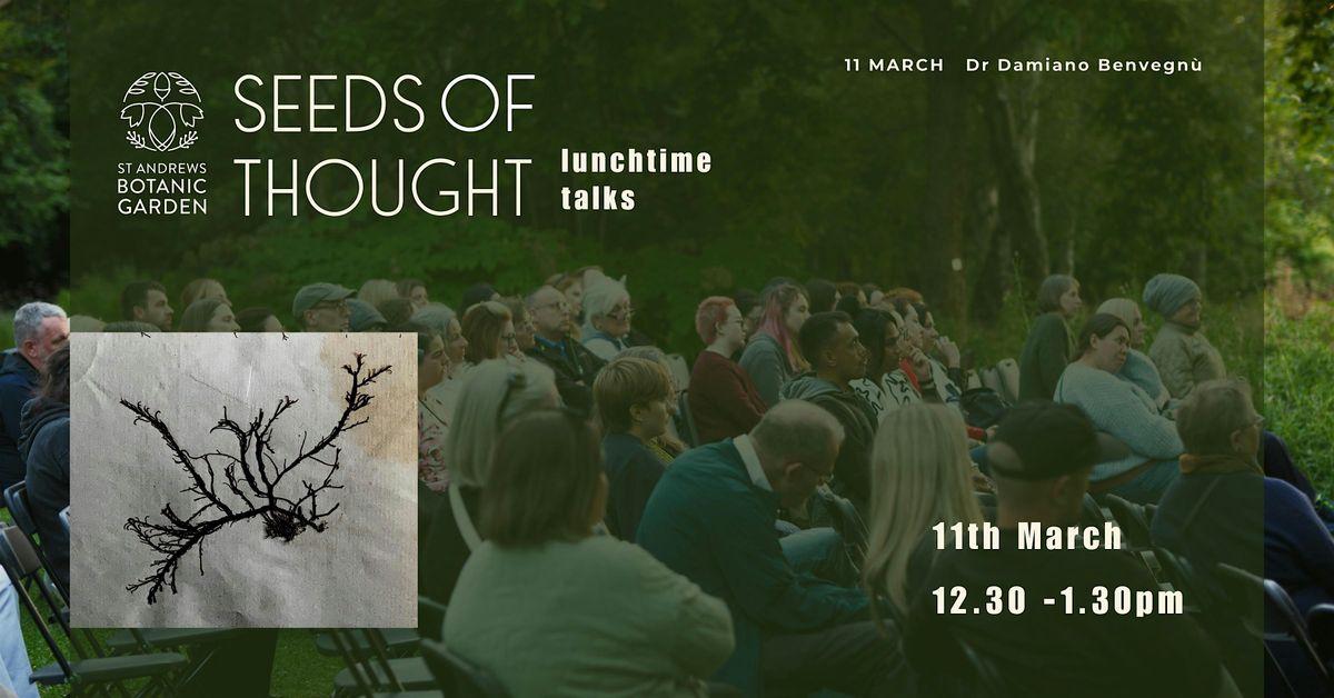 Seeds of Thought: A Lunchtime Talk with Dr Damiano Benvegn\u00f9