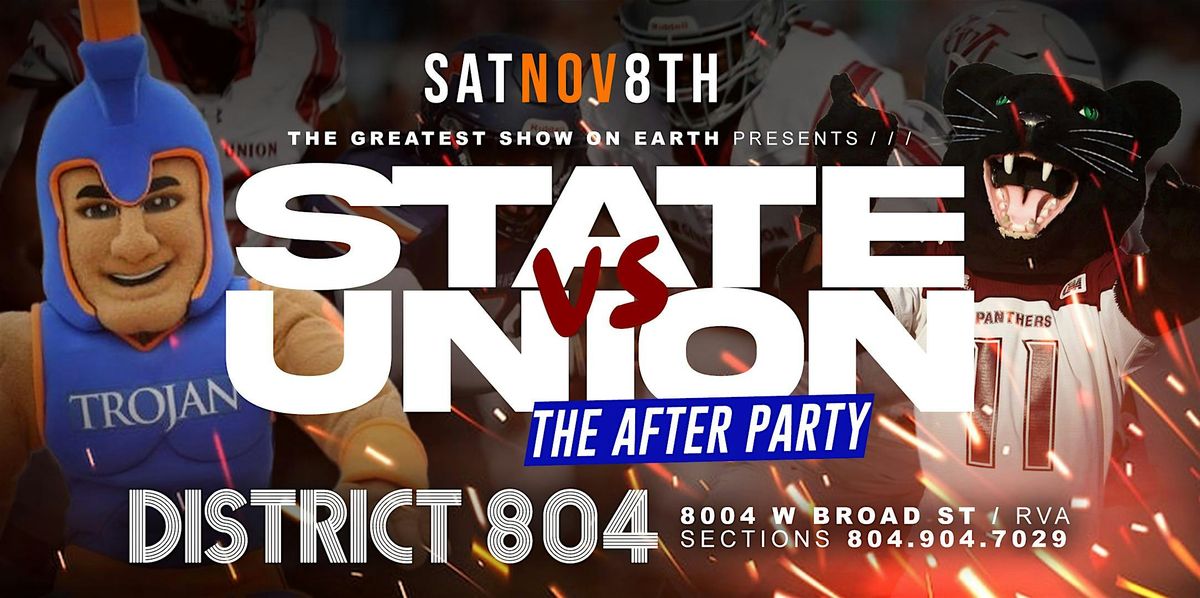 STATE vs UNION || The After Party (21+)