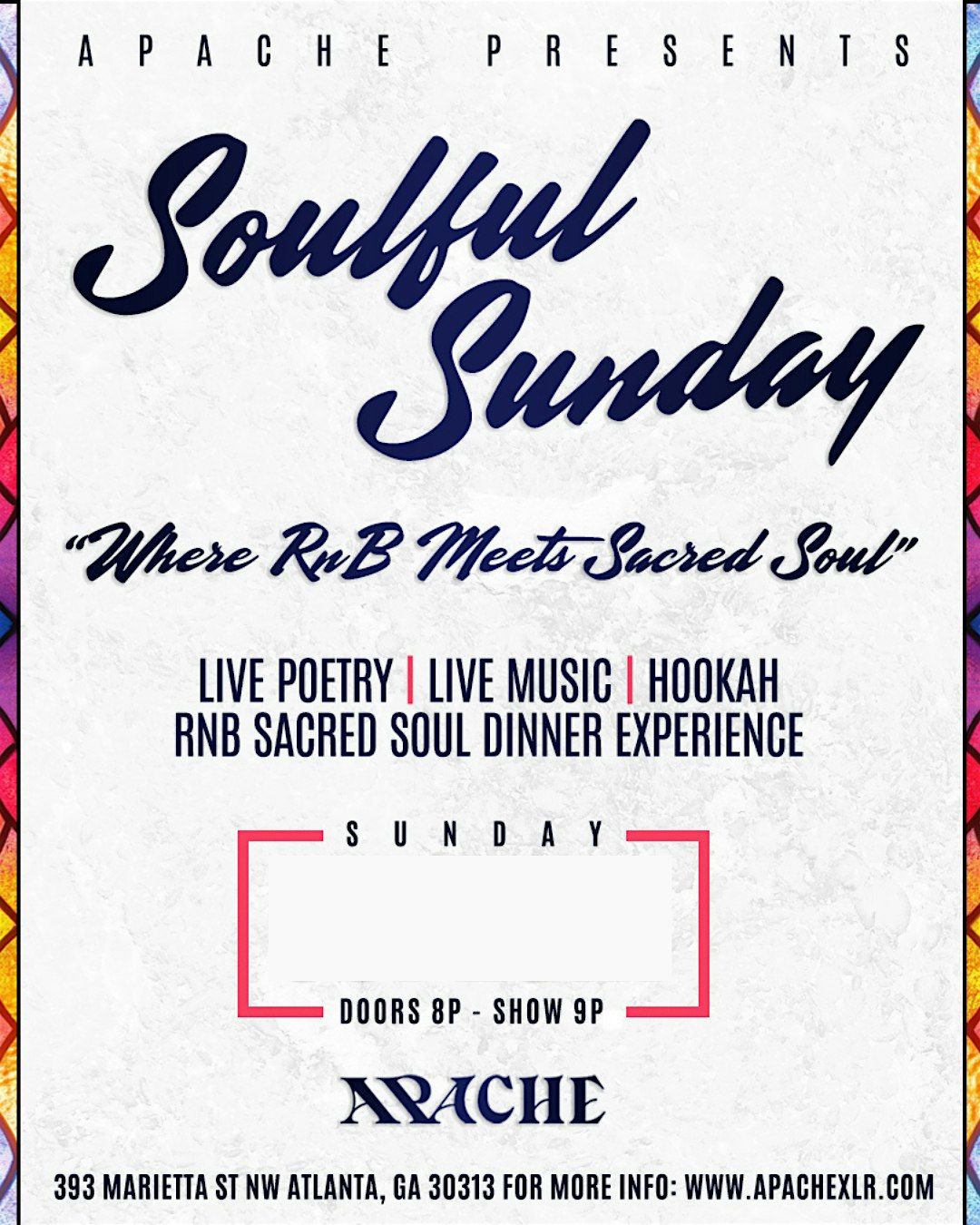 Soulful Sunday: Live R&B & Soul Music Experience