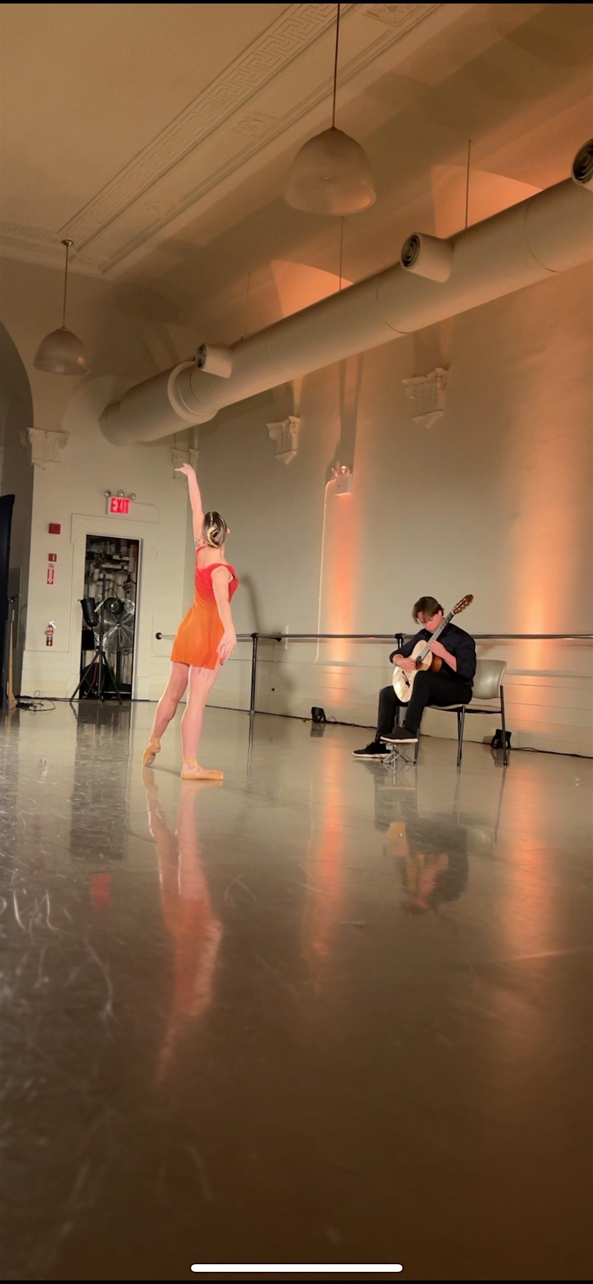 Shadows and Serenades: Live Dance with Classical Guitar Performance