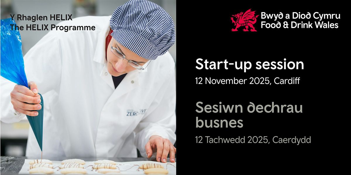 Start-up session: for new food and drink businesses