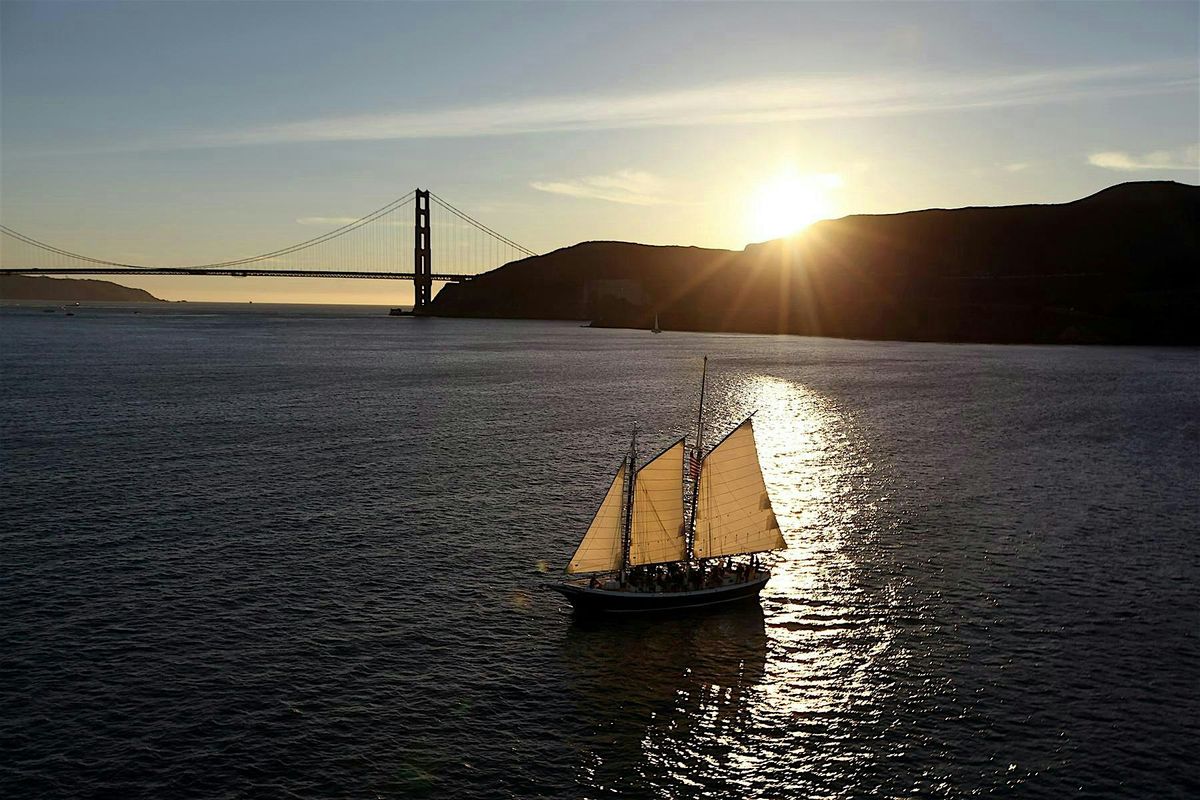 Valentine's Day Sunset Sail on SF Bay 2026 - Schooner Freda B