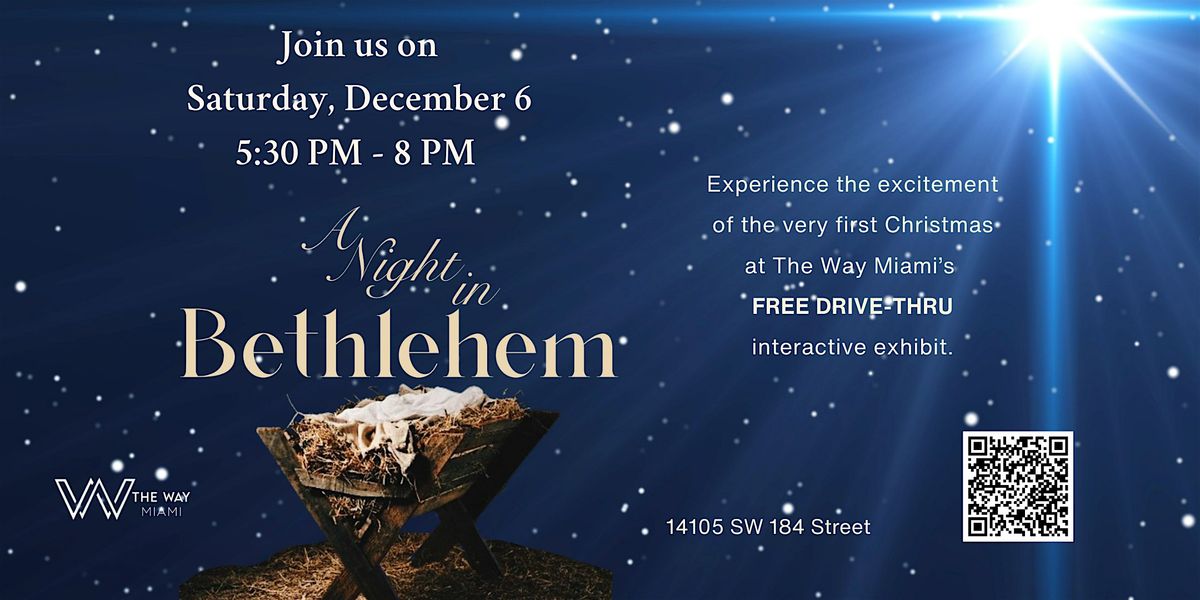 A Night in Bethlehem FREE Christmas Exhibit!