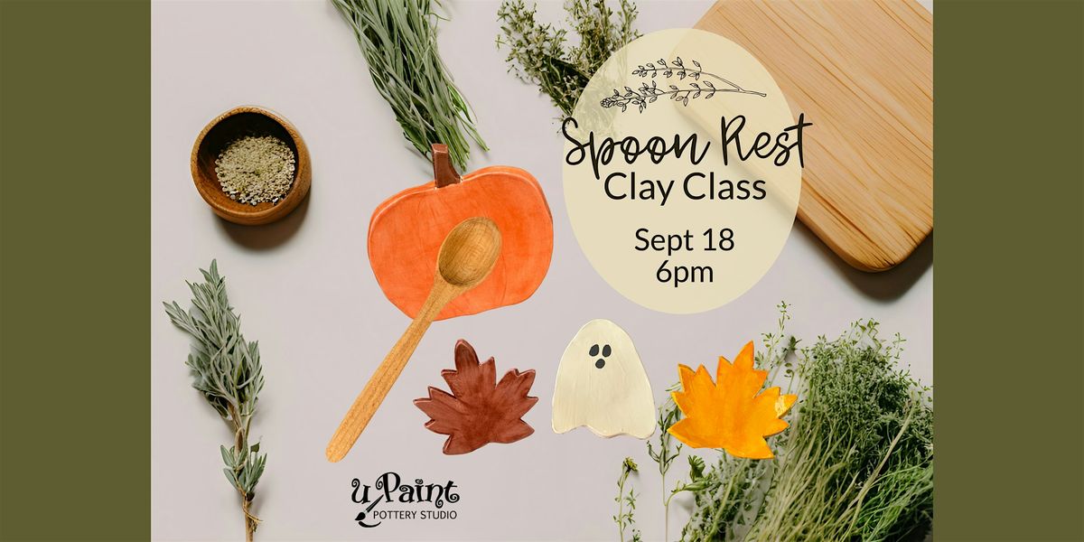 Spoon Rest Clay Class - Ohio