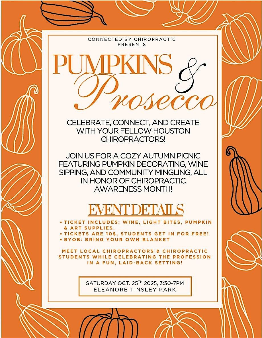 Pumpkins & Prosecco: a Non-Profit Party