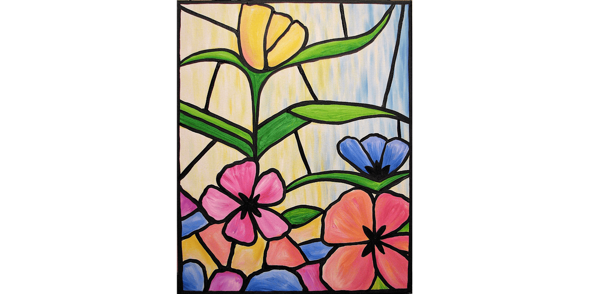 Stained Glass Garden - Paint and Sip in Tyler | Classpop!\u2122