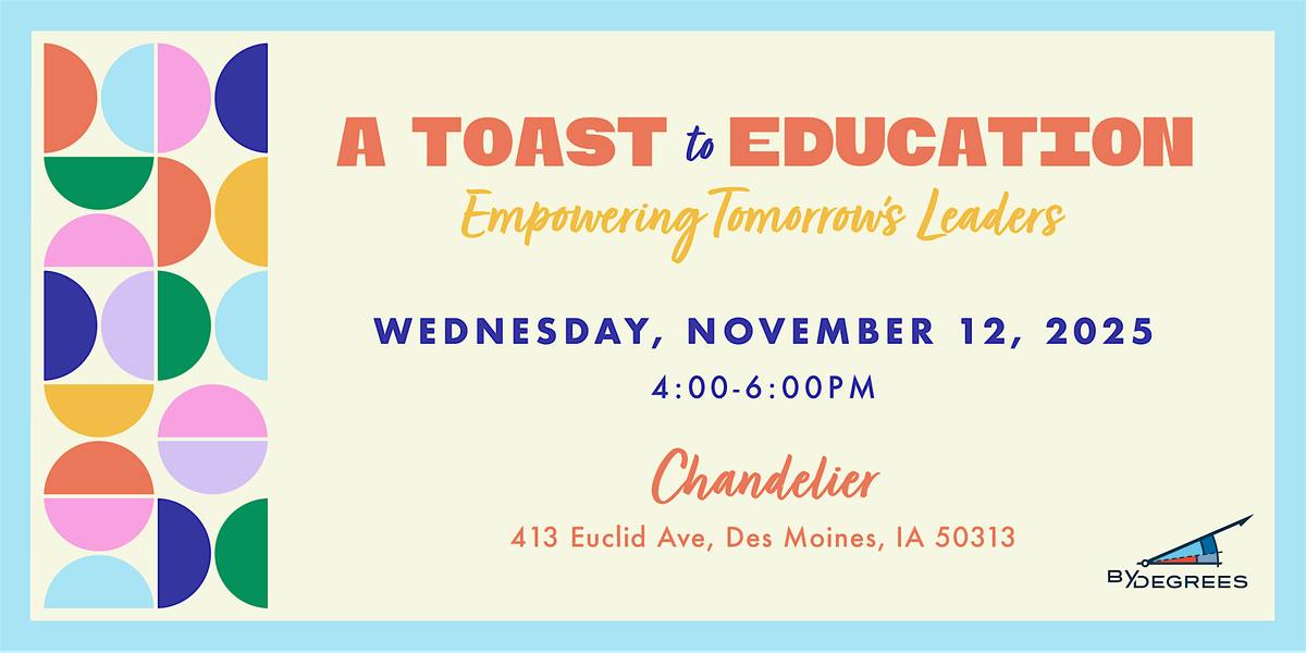 A Toast to Education