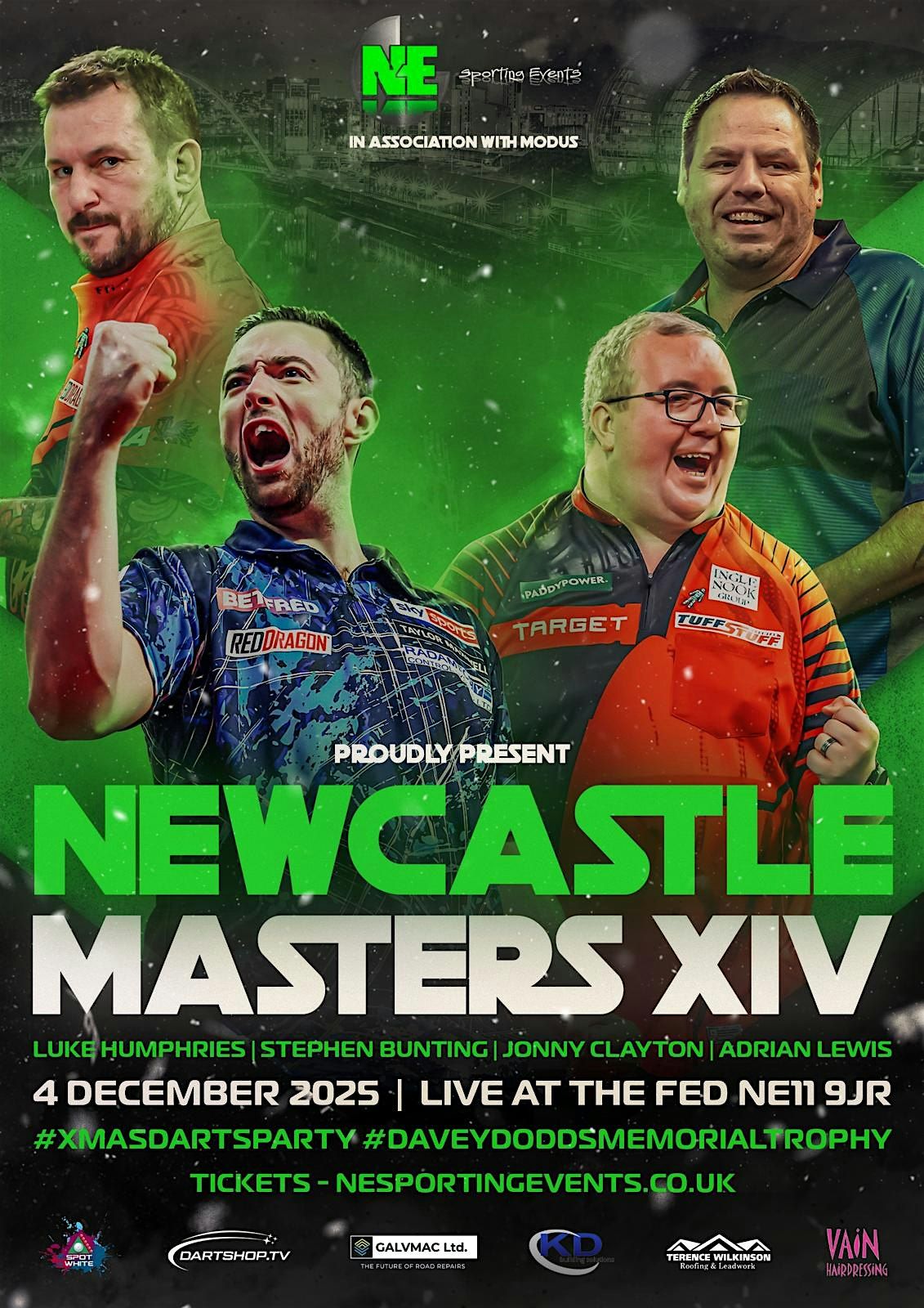 Newcastle Masters XIV #XmasDartsParty