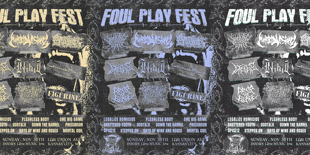 Foul Playfest: Hardcore Music Festival (ALL AGES SHOW)