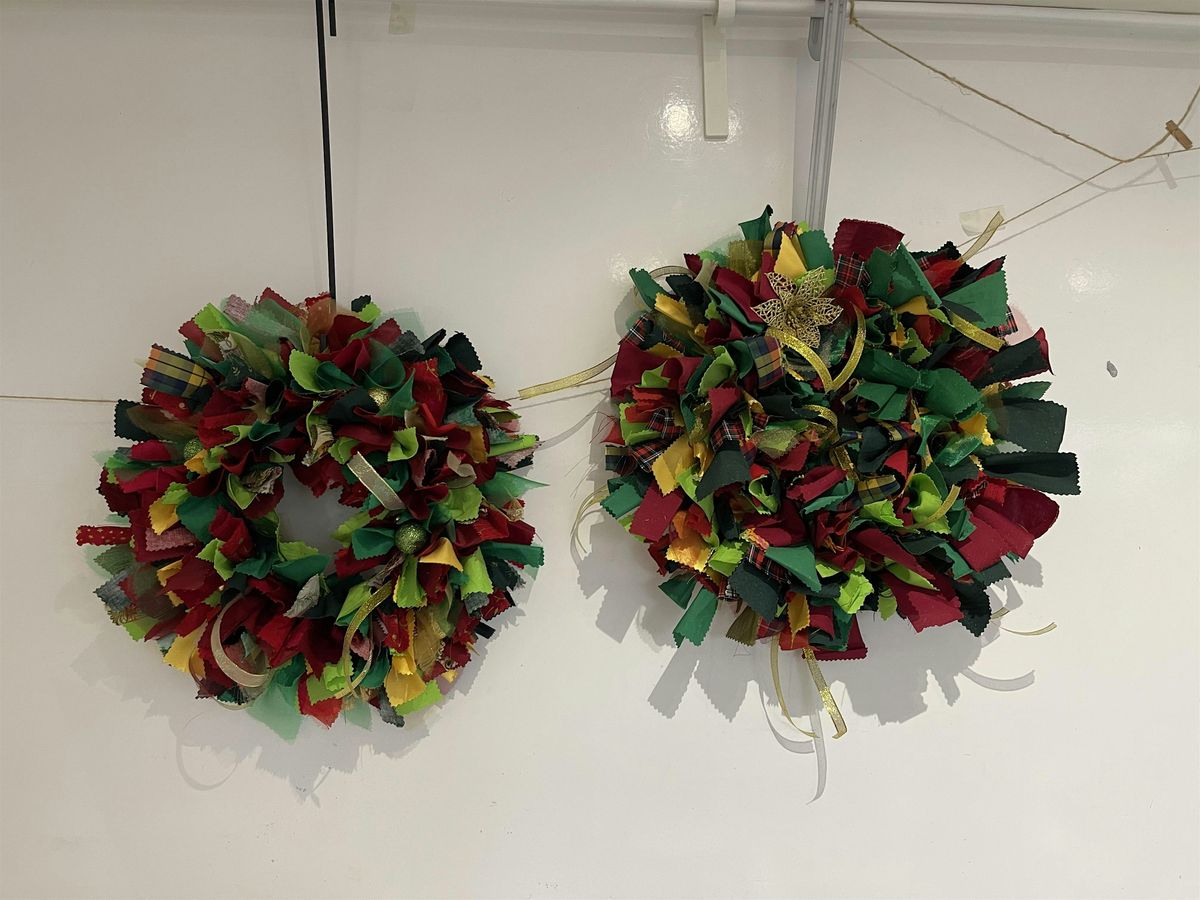 Christmas Rag Wreath Workshop