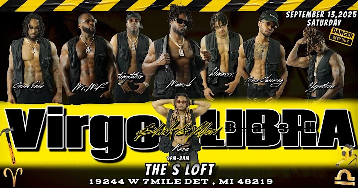 Black & Yellow Virgo vs. Libra Bash