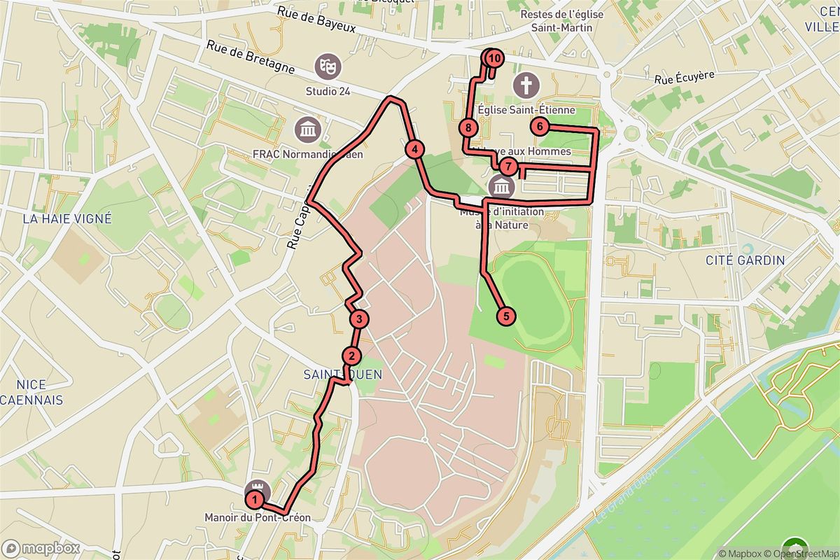 Caen Audio Tour: Treasures and Tranquility in Le Bon Sauveur