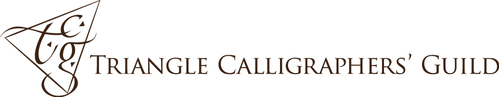 Triangle Calligraphers Guild (TCG) Monthly Meeting