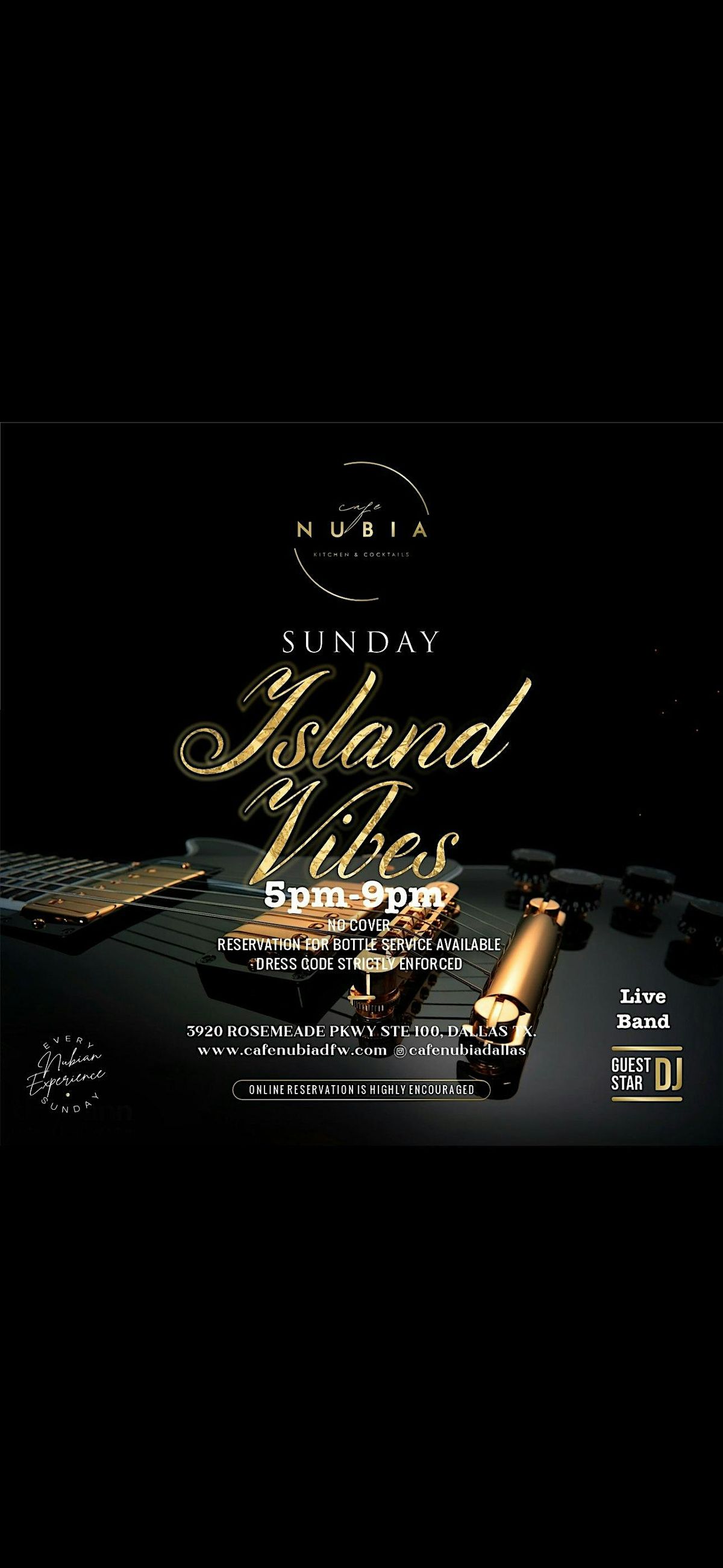 Sunday Funday Funk with an Island Vibe