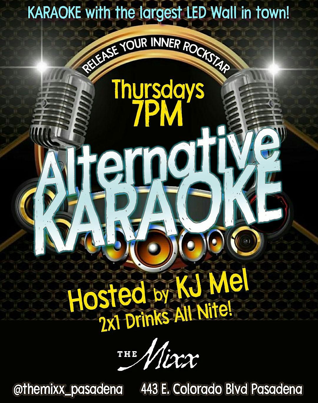 Alternative Music Karaoke & Happy Hours