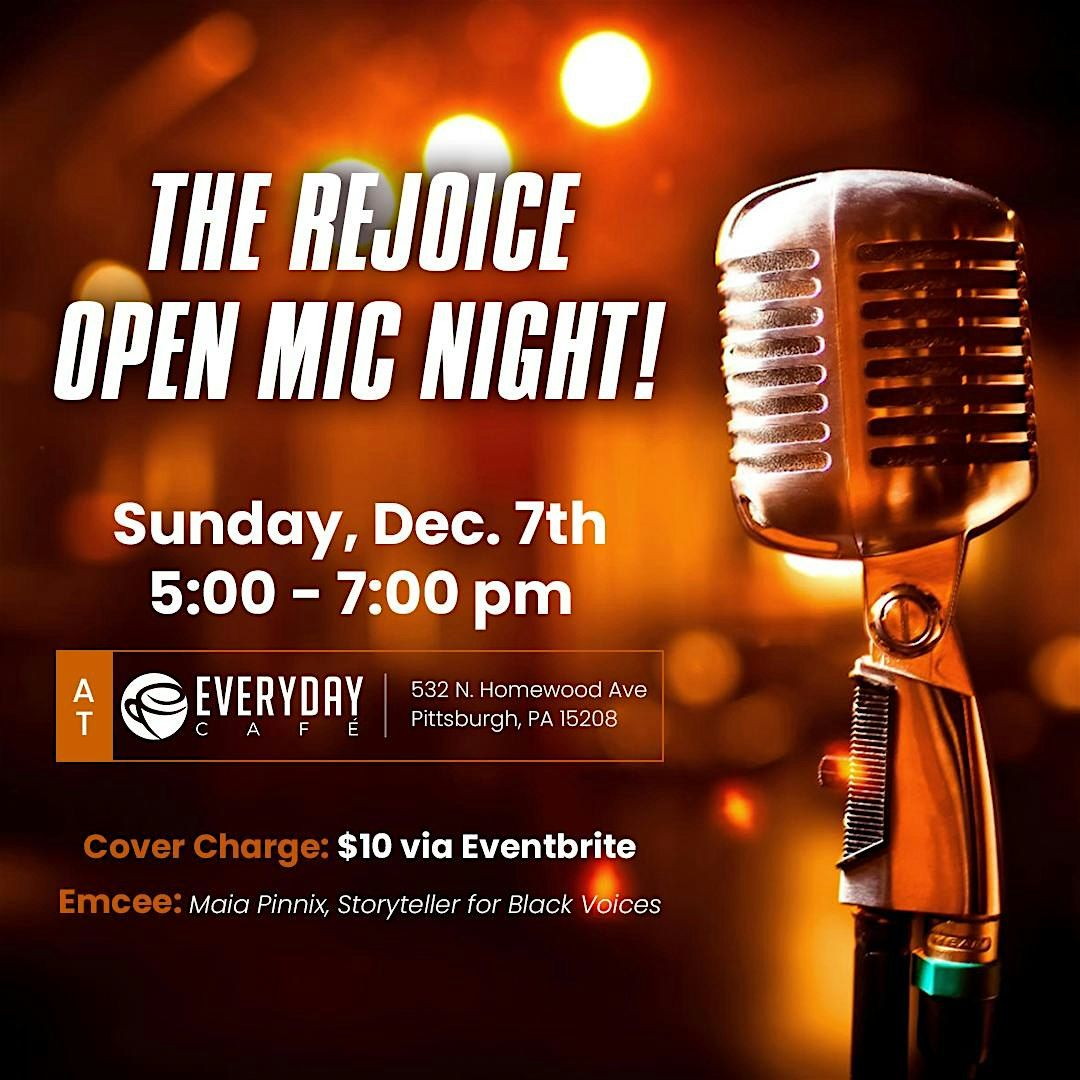 Rejoice Open Mic Night!