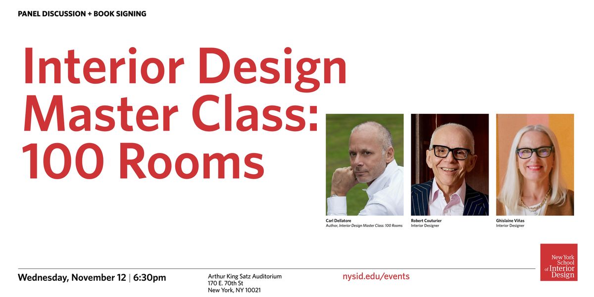 Interior Design Master Class: 100 Rooms