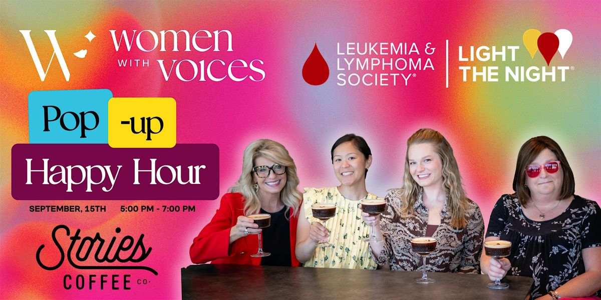 Women with Voices: Pop-Up Happy Hour at Stories Coffee Co.
