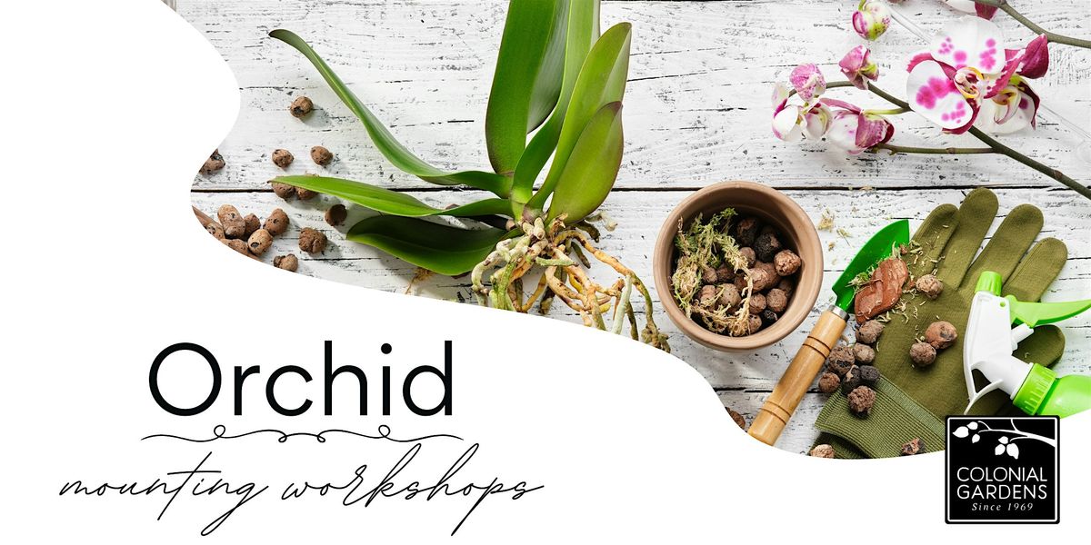 Orchid Mounting Workshop