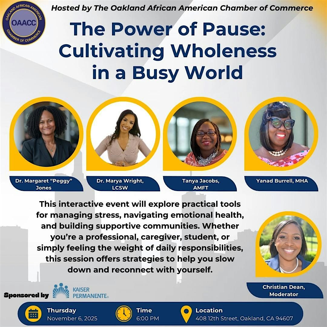 The Power of Pause: Cultivating Wholeness in a Busy World