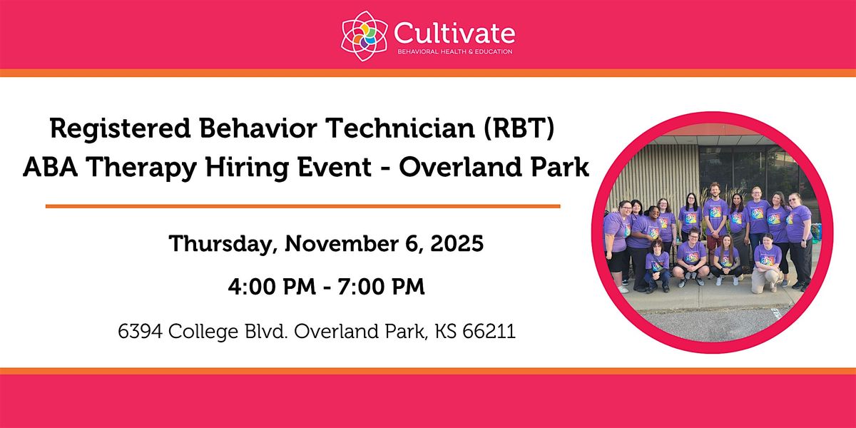 ABA Therapy Hiring Event - Overland Park