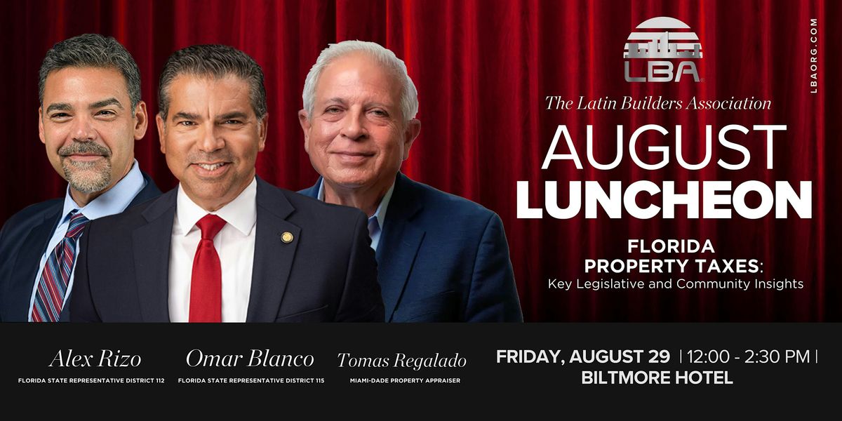 August Legislative Luncheon