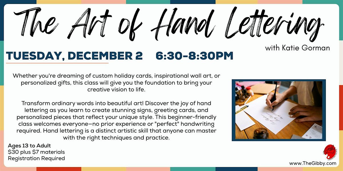 The Art of Hand Lettering