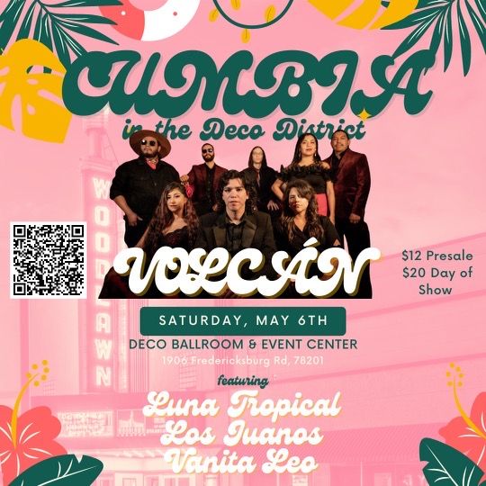 Cumbia in the Deco District featuring Volc\u00e1n