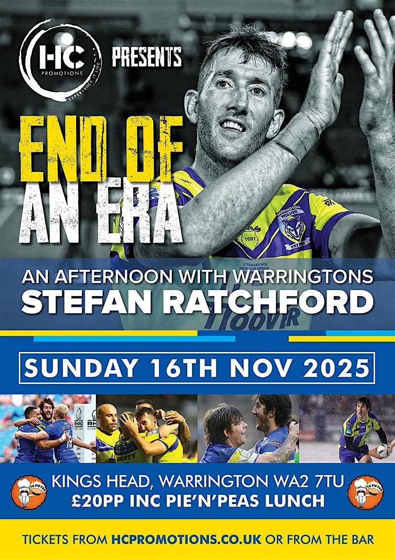 End Of An Era - An Afternoon with Stefan Ratchford