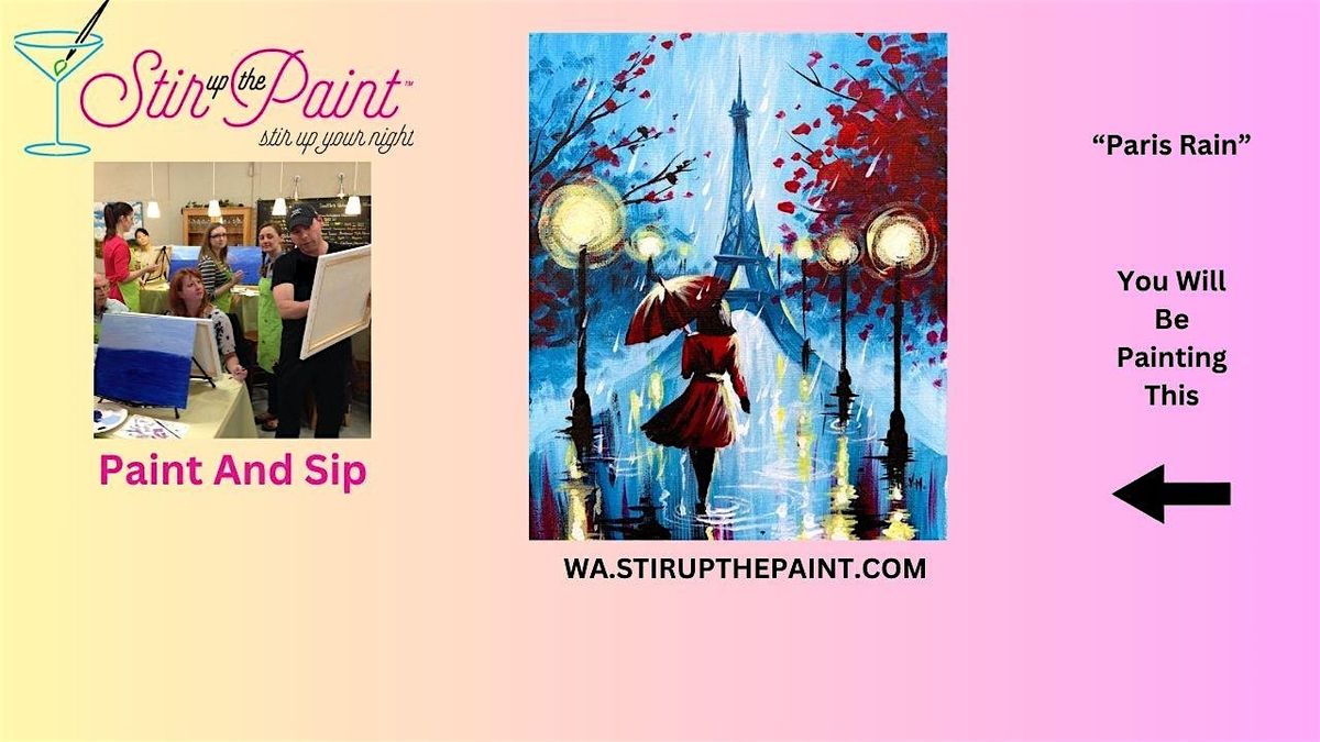West Seattle Paint and Sip, Paint Party, Paint Night (Wine Included)