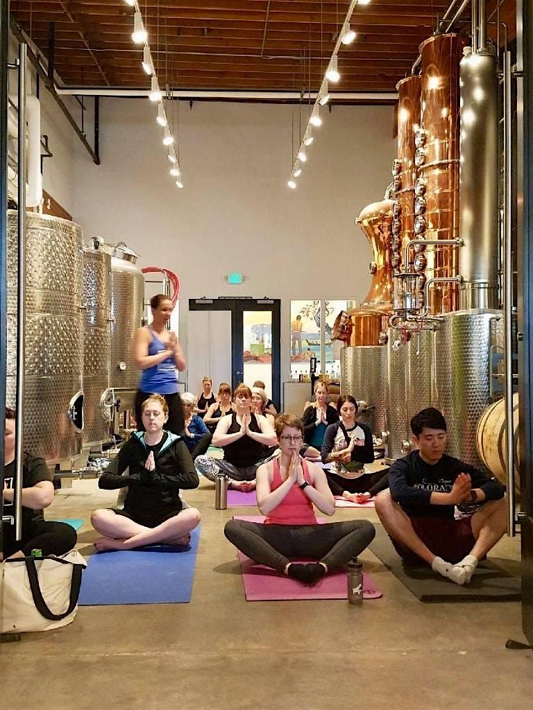 Gin (and more) + Yoga at Scratch Distillery