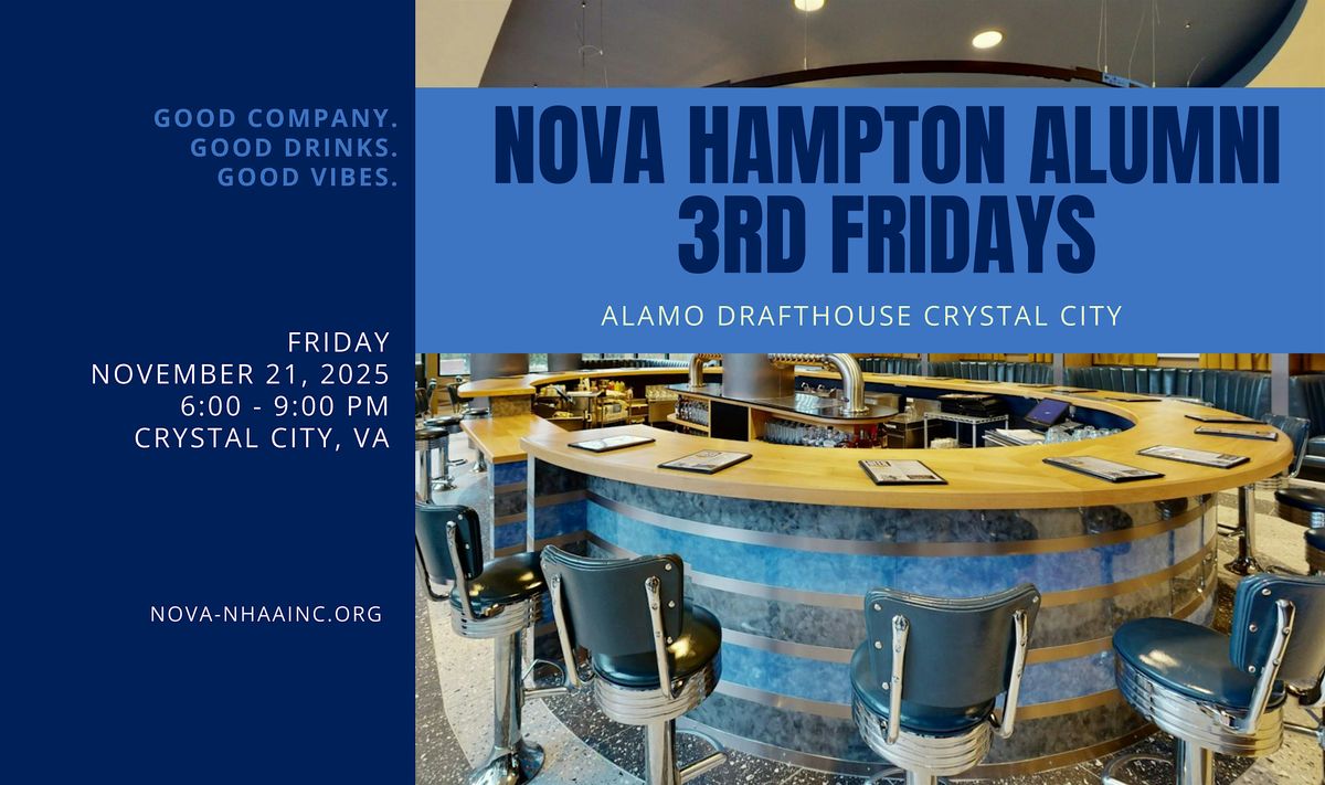 NOVA Hampton Alumni 3rd Fridays