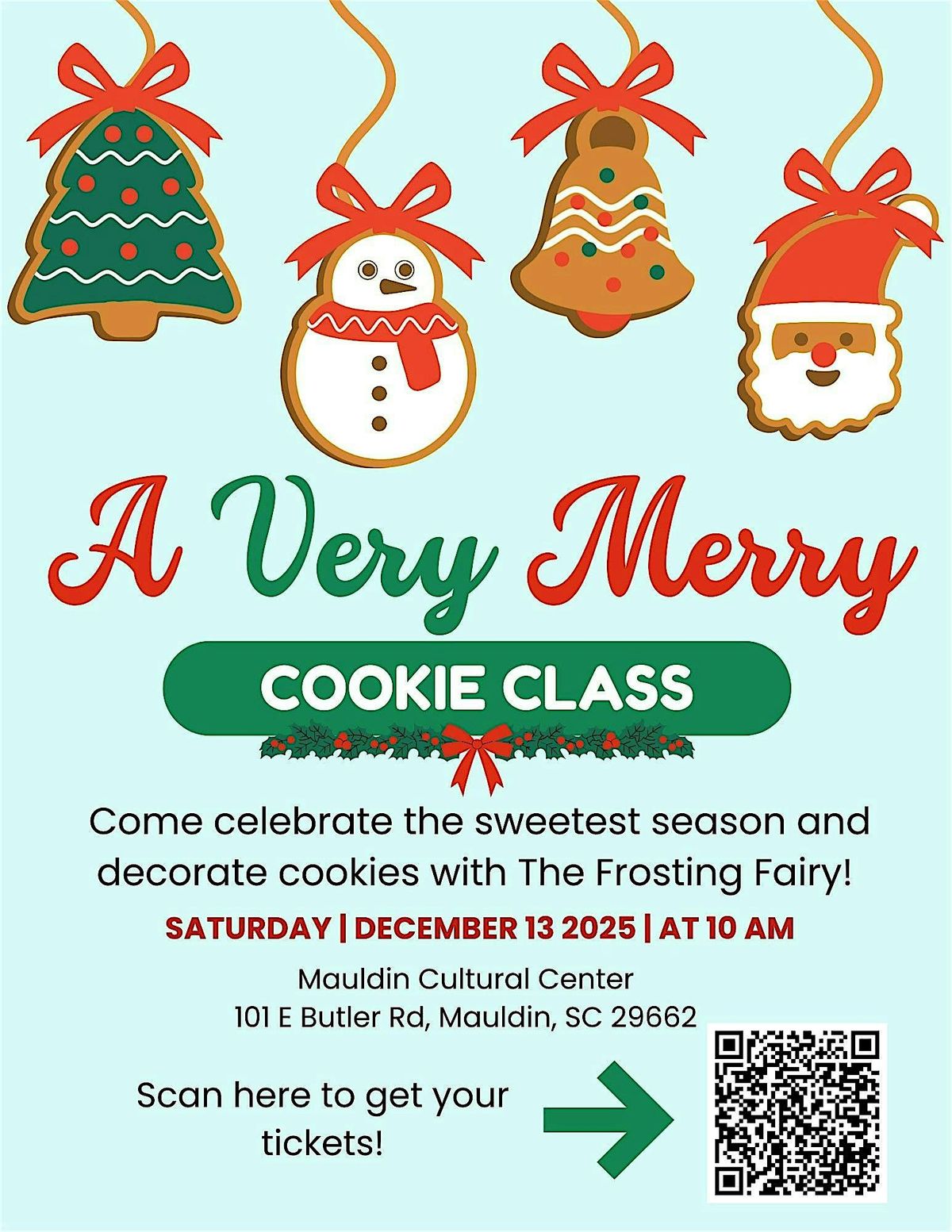A Very Merry Cookie Class