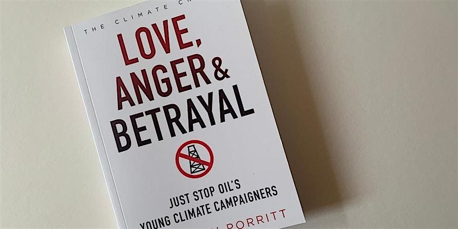 Jonathon Porritt: 'Love Anger & Betrayal'. Speaker Tour, Kendal