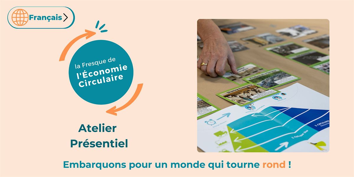 Fresque de l'\u00e9conomie circulaire \u00e0 Montr\u00e9al - Canada
