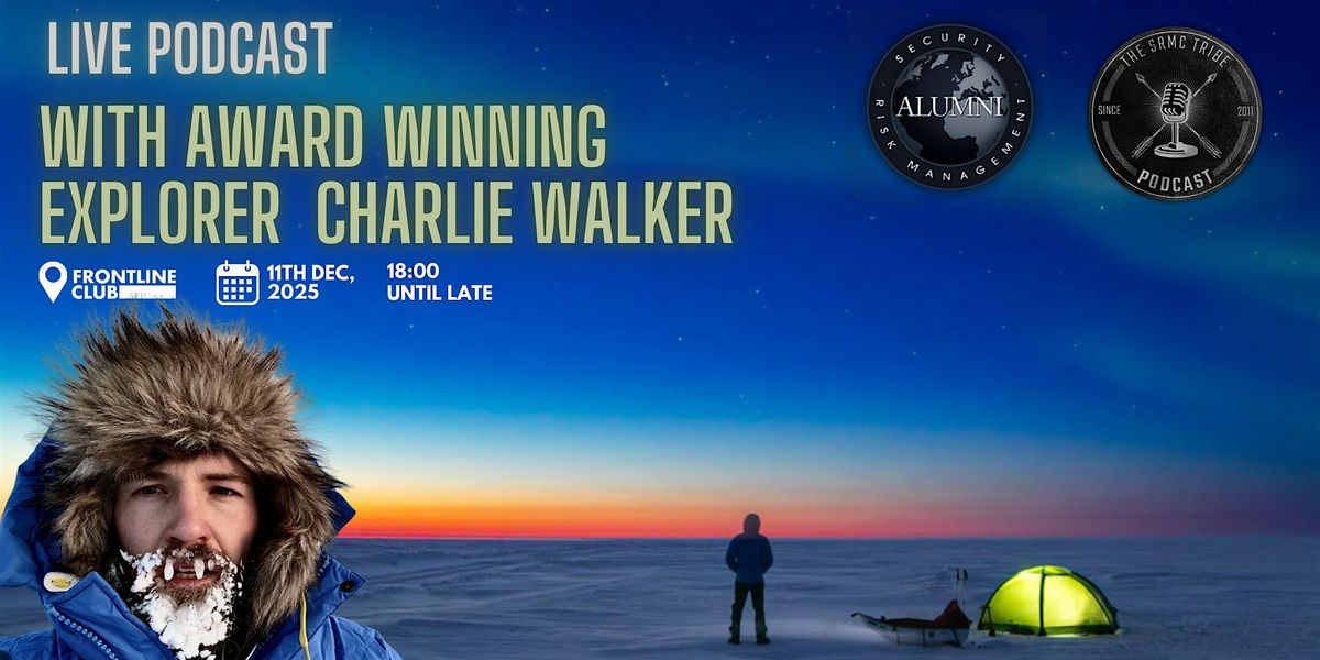 SRM Alumni Presents an Evening with Charlie Walker