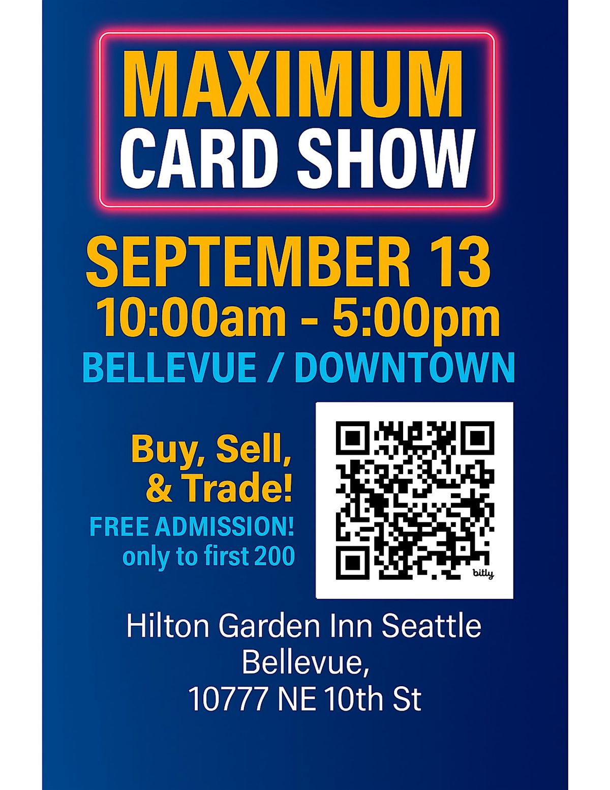 Maximum Card Show - Bellevue\/Downtown
