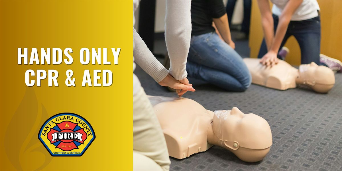 Hands Only CPR\/AED Class | Campbell | 1.5 hrs - 2025