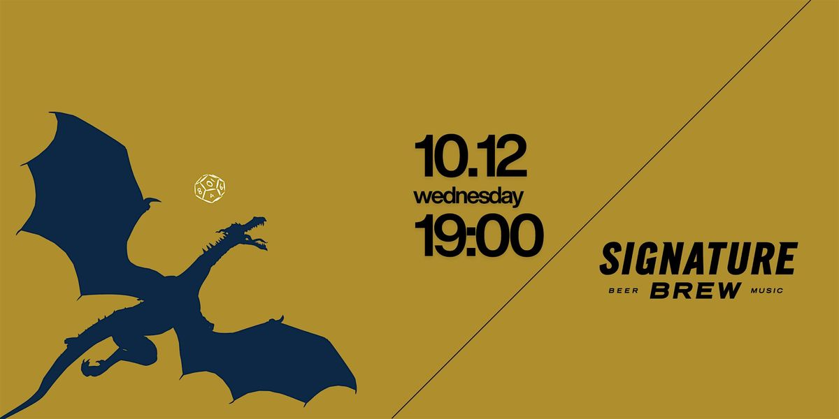 Beginner friendly open table Dungeons and Dragons night