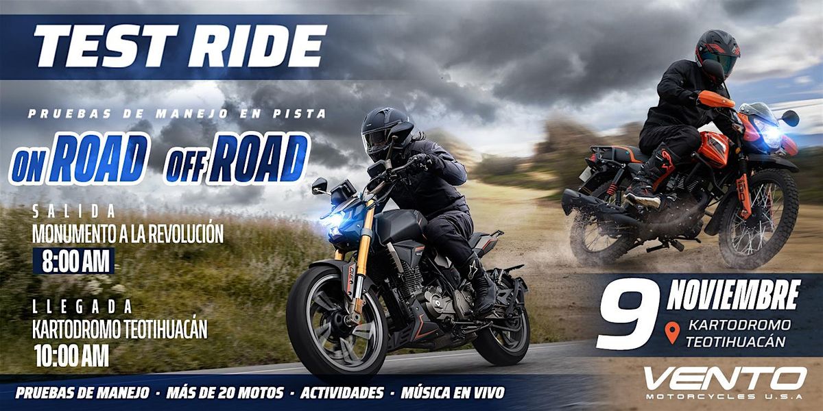 Vento Motorcycles Test Ride Teotihuc\u00e1n