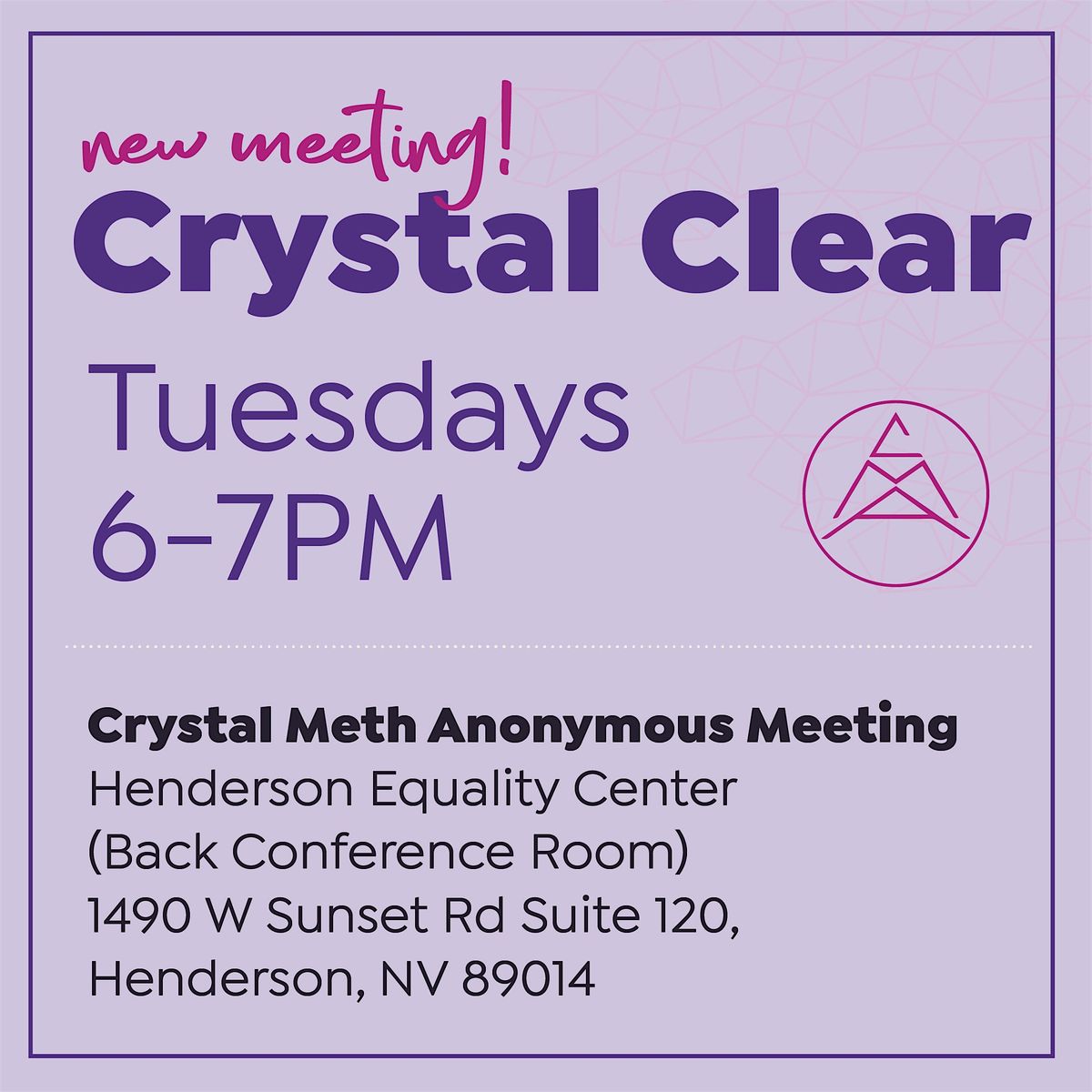 Crystal Clear Recovery Group