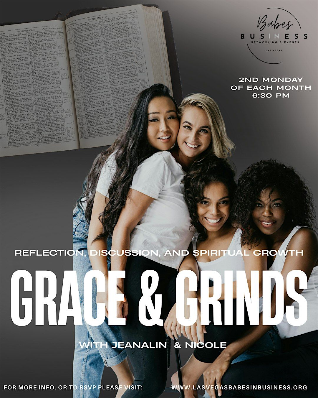 GRACE & GRINDS - Monthly Christian Meet Up
