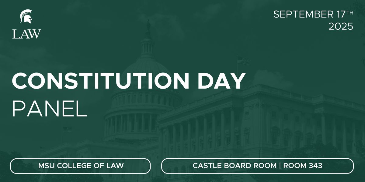 Constitution Day Panel