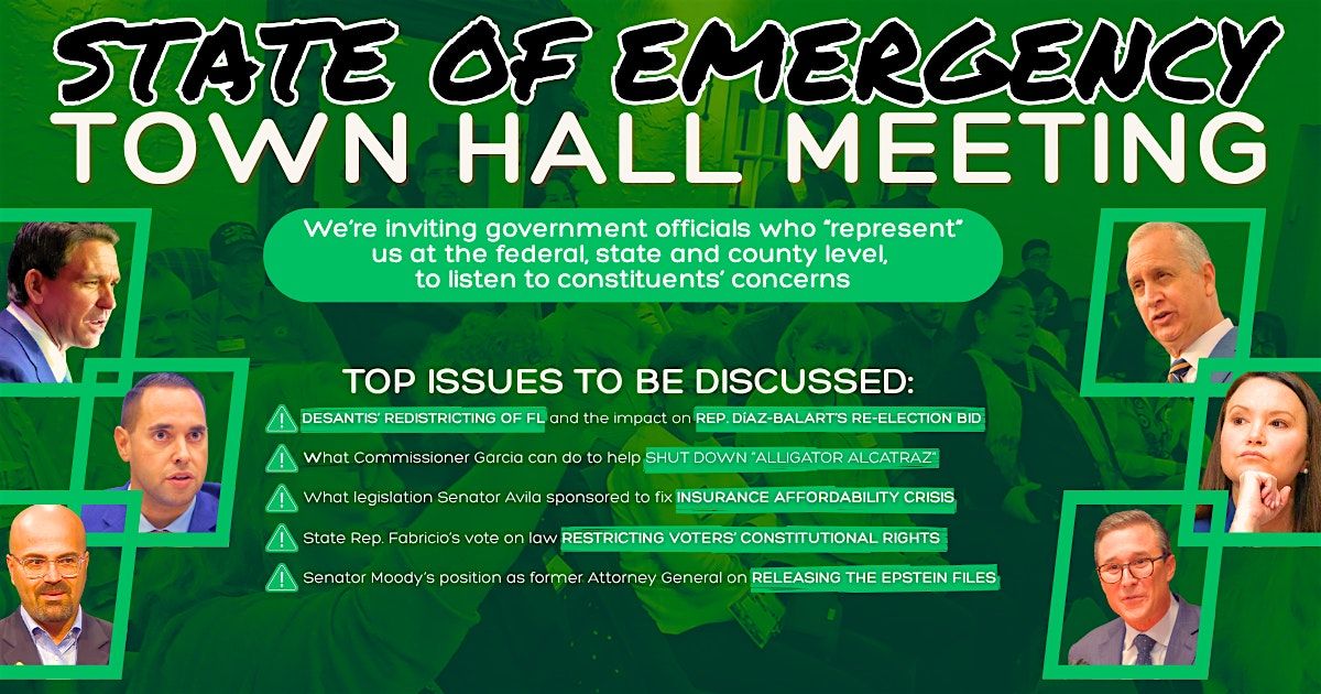 STATE OF EMERGENCY Town Hall Meeting