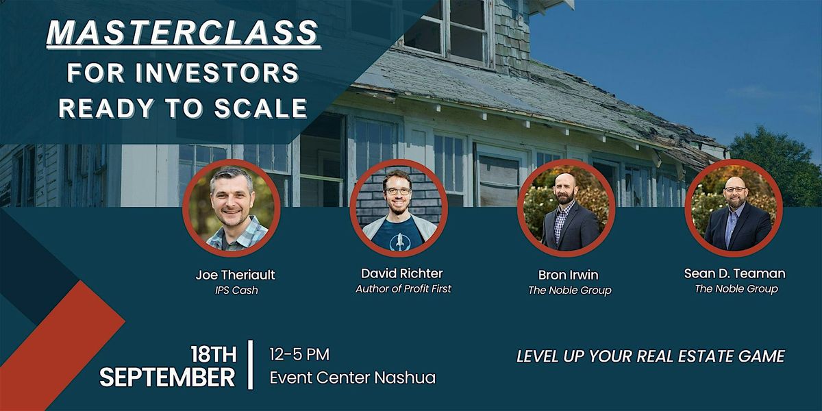 Masterclass For Investors Ready To Scale
