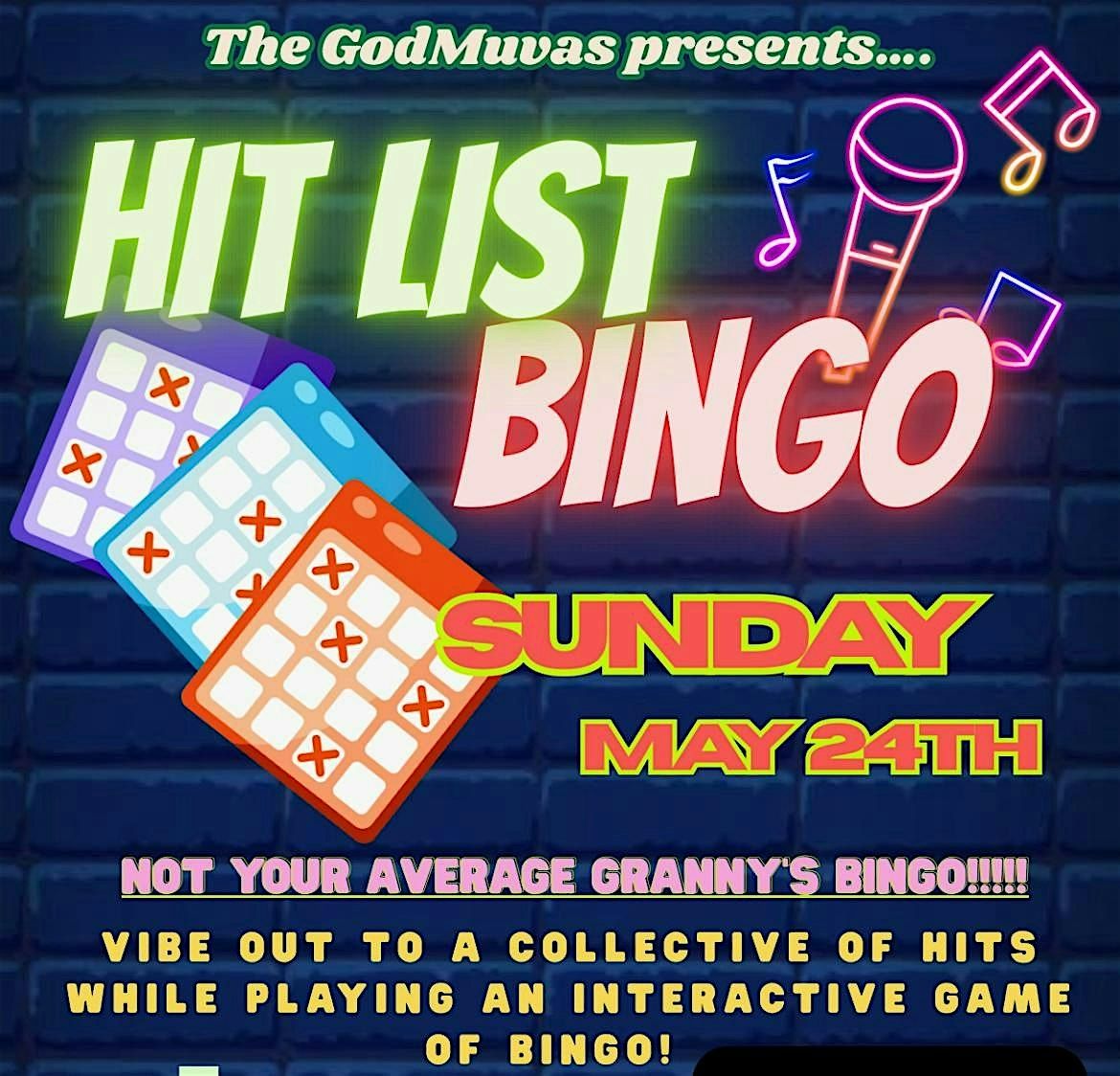 Hit List Bingo