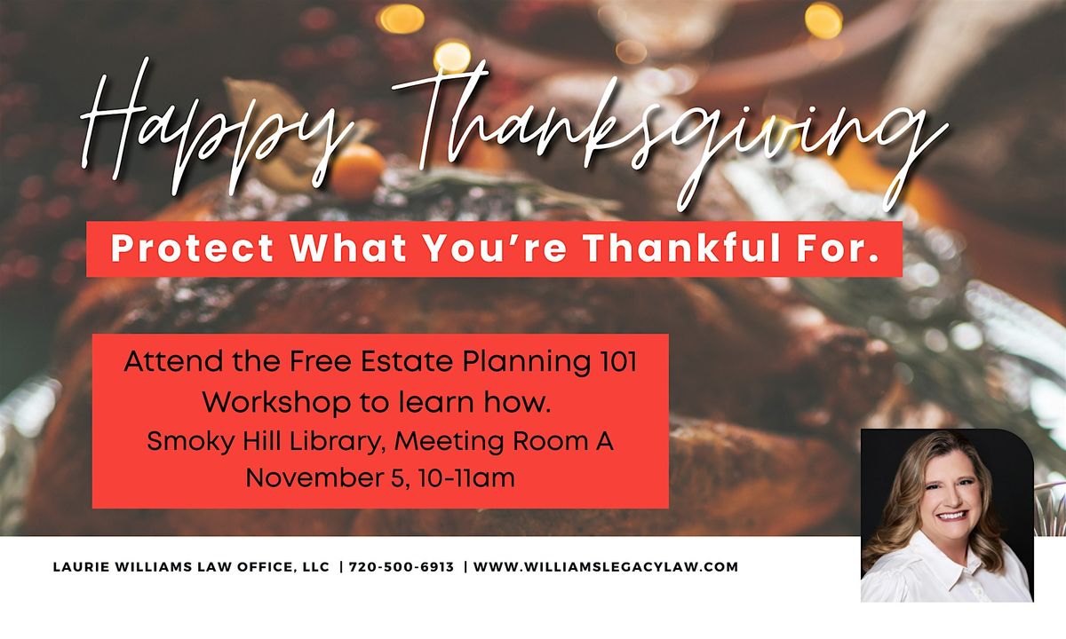 Free Estate Planning 101 Workshop