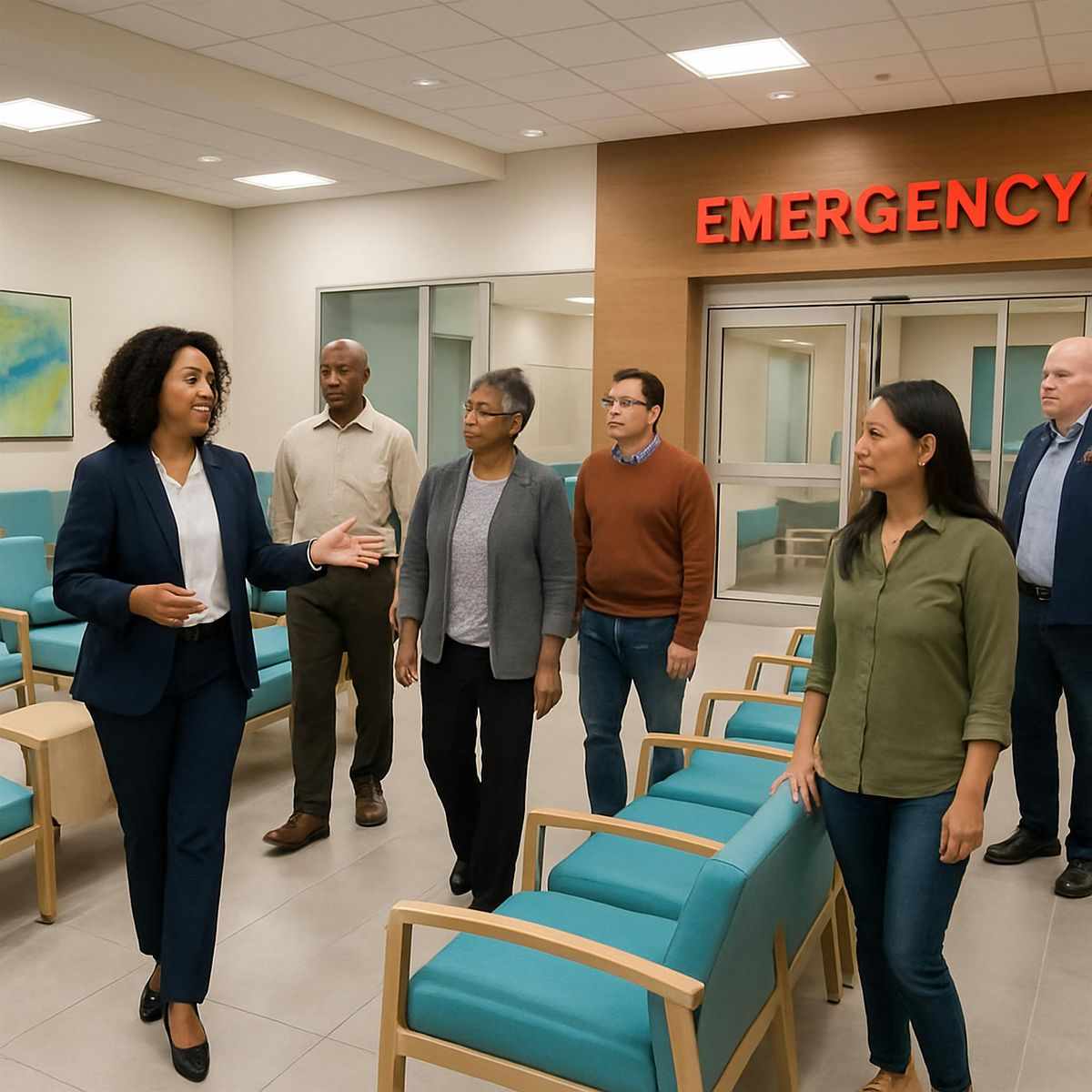 Community Tours of the Crisis Receiving Center Complex